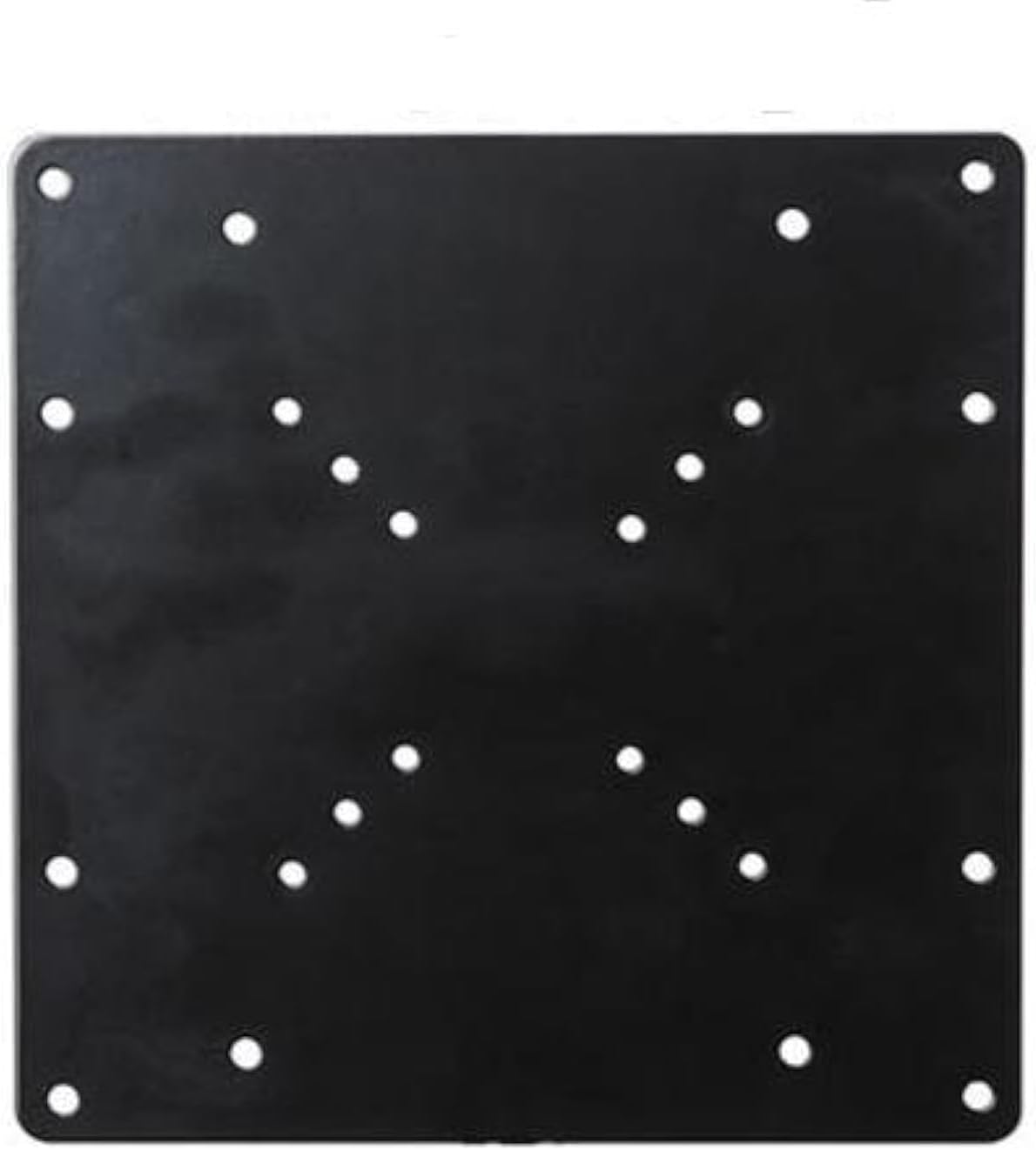 Mount Plus 1056 VESA 200×200 Universal Adapter Plate for TV Mounts | Convert VESA 75×75, 100×100 Mount to Fit 200X100, 200×200 mm VESA Patterns | Includes Hardware Kit