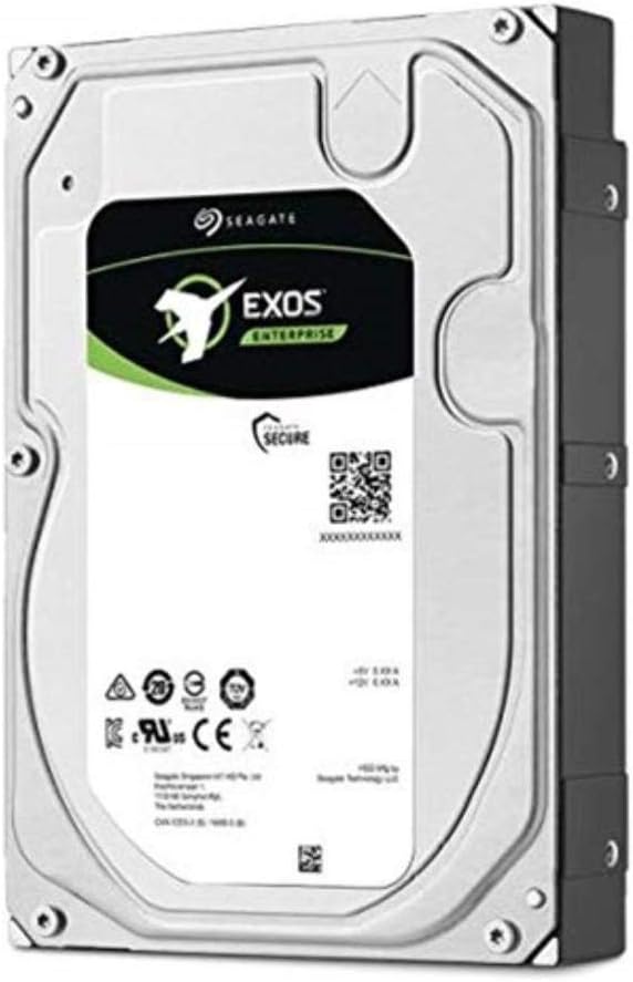 Seagate Exos 7E8 6TB Internal Hard Drive Enterprise HDD – CMR 3.5 Inch 512E SATA 6Gb/s 7200 RPM 128MB Cache for Enterprise, Data Center – Frustration Free Packaging (ST6000NM021A)