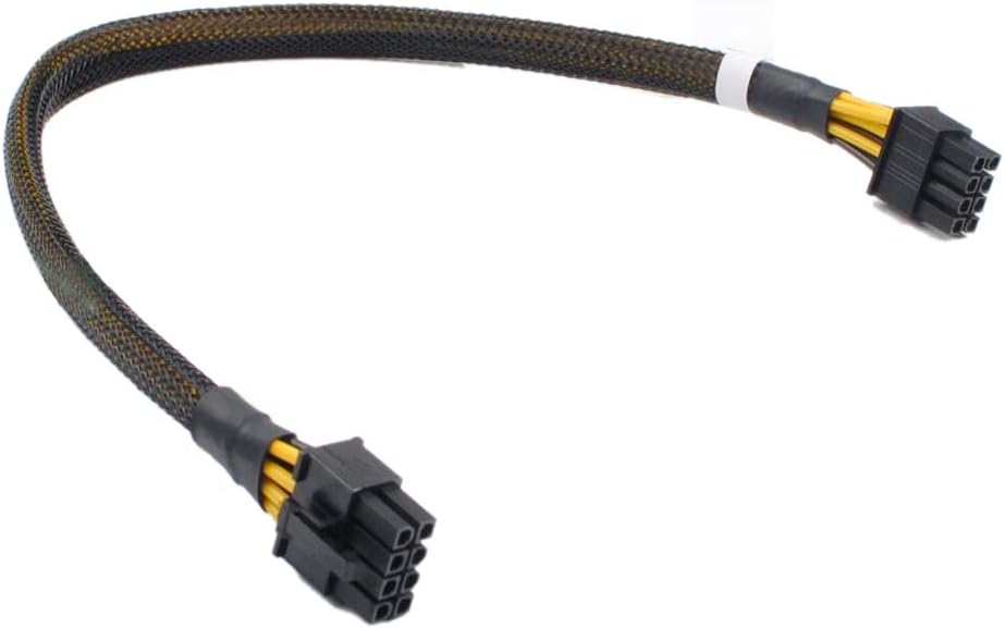 GinTai 8(pin) to 8(pin) Power Cable Replacement for DELL R730 and Nvidia K80/M40/M60/P40/P100 PCIE GPU（35cm）