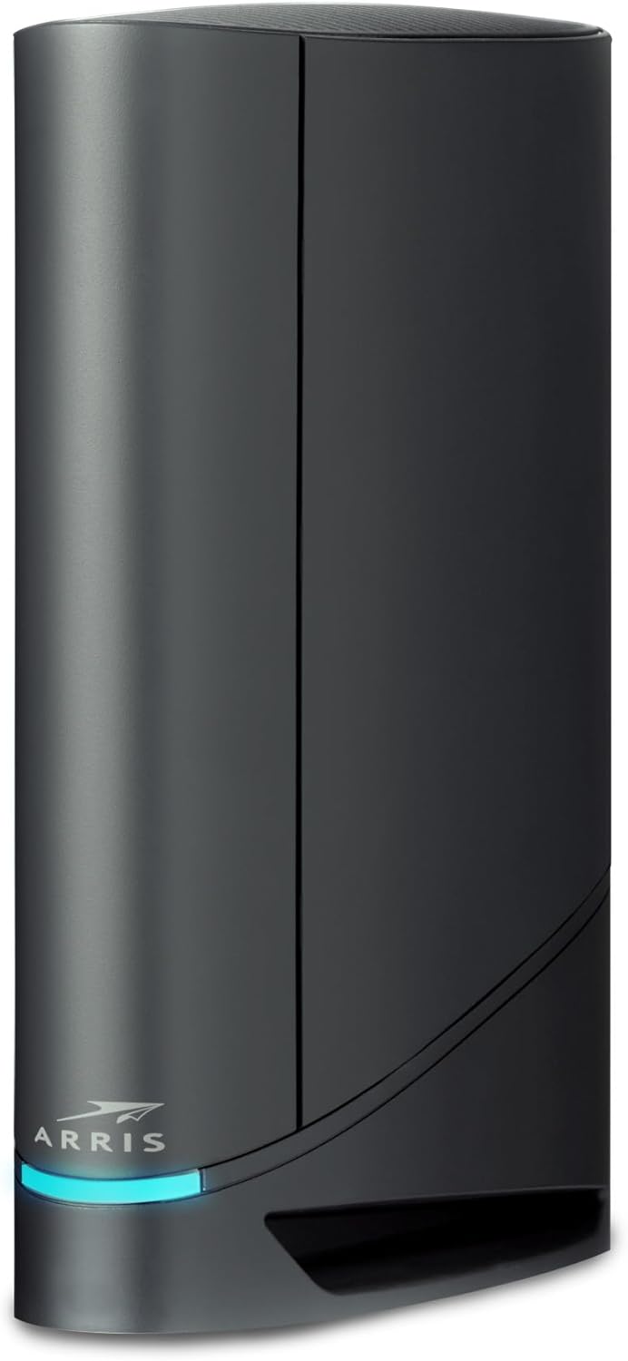 ARRIS (G34) – Cable Modem Router Combo – Fast DOCSIS 3.1 Gigabit WiFi 6 (AX3000), Approved for Comcast Xfinity, Cox, Spectrum & More, 1 Gbps Max Internet Speeds