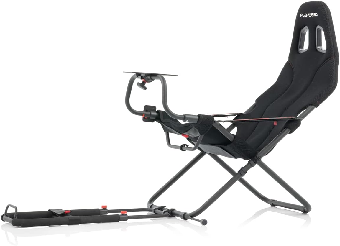 Playseat Challenge Racing Simulator Cockpit | Foldable & Adjustable | for High Performance Sim Racing | Compact & Flexible | Supports All Steering Wheels & Pedals | for PC and Console