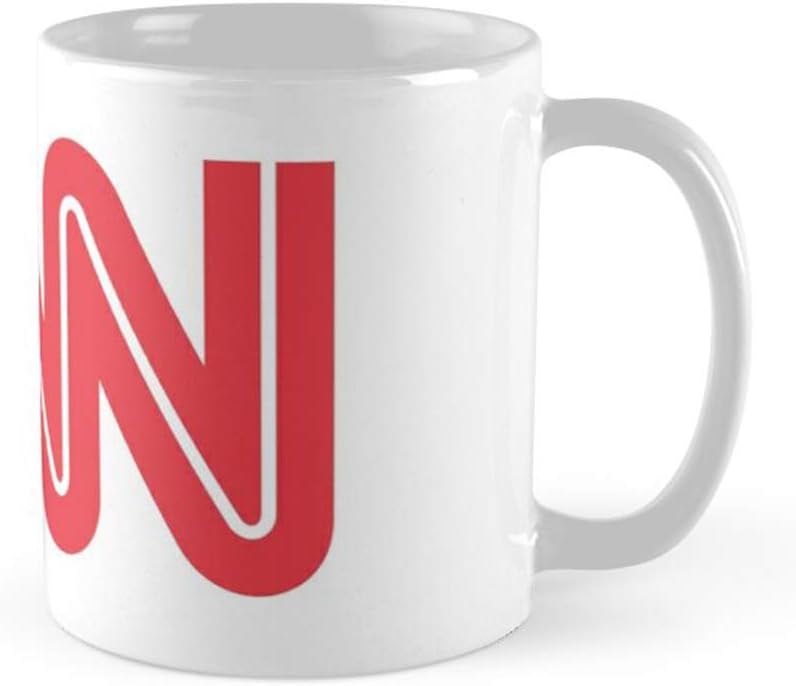 Cnn News Coffee Mug 11oz & 15oz Ceramic Tea Cups