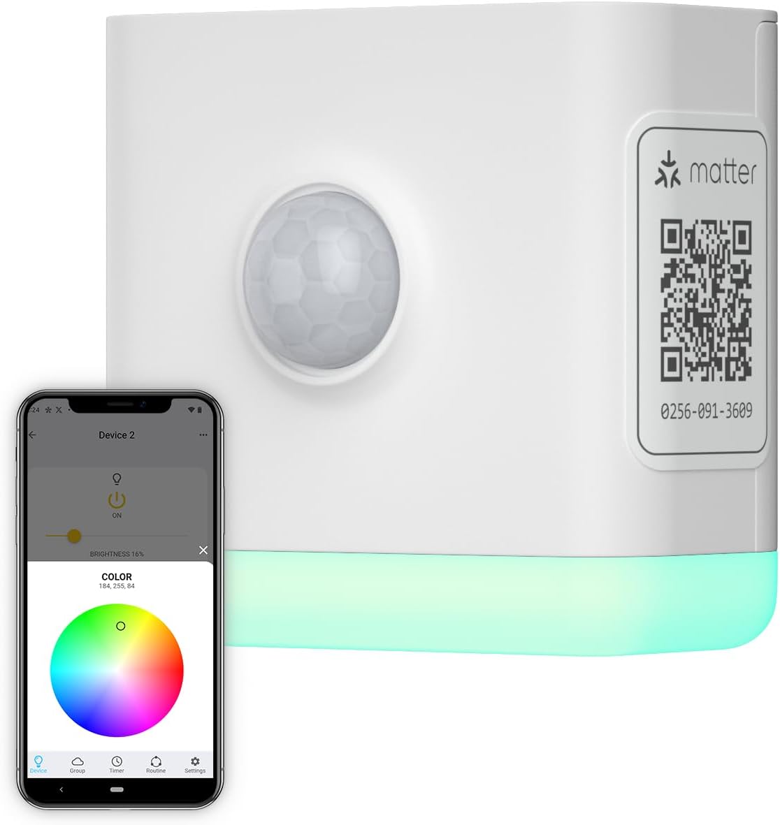 THIRDREALITY Smart Color Night Light, Matter Over WiFi, 3-1 Multi-Functionality, Work with SmartThings, Google Home, Apple Home, Alexa