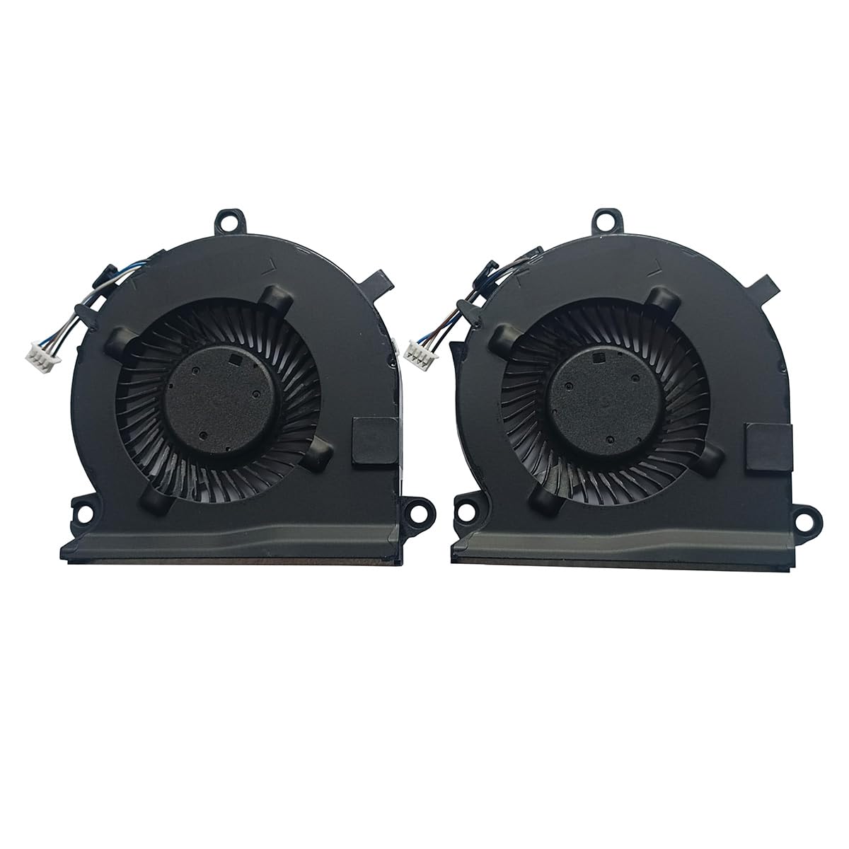 (2 Pack) Cooling Fans Intended for HP Pavilion Gaming 15-EC 16-A Series Laptop Replacement Fan L77560-001 15-ec1000 15-ec1073dx 15-ec0751ms 15-ec1015nu 15-ec1009na 15-ec0901na 16-a0075cl 16-a0032dx