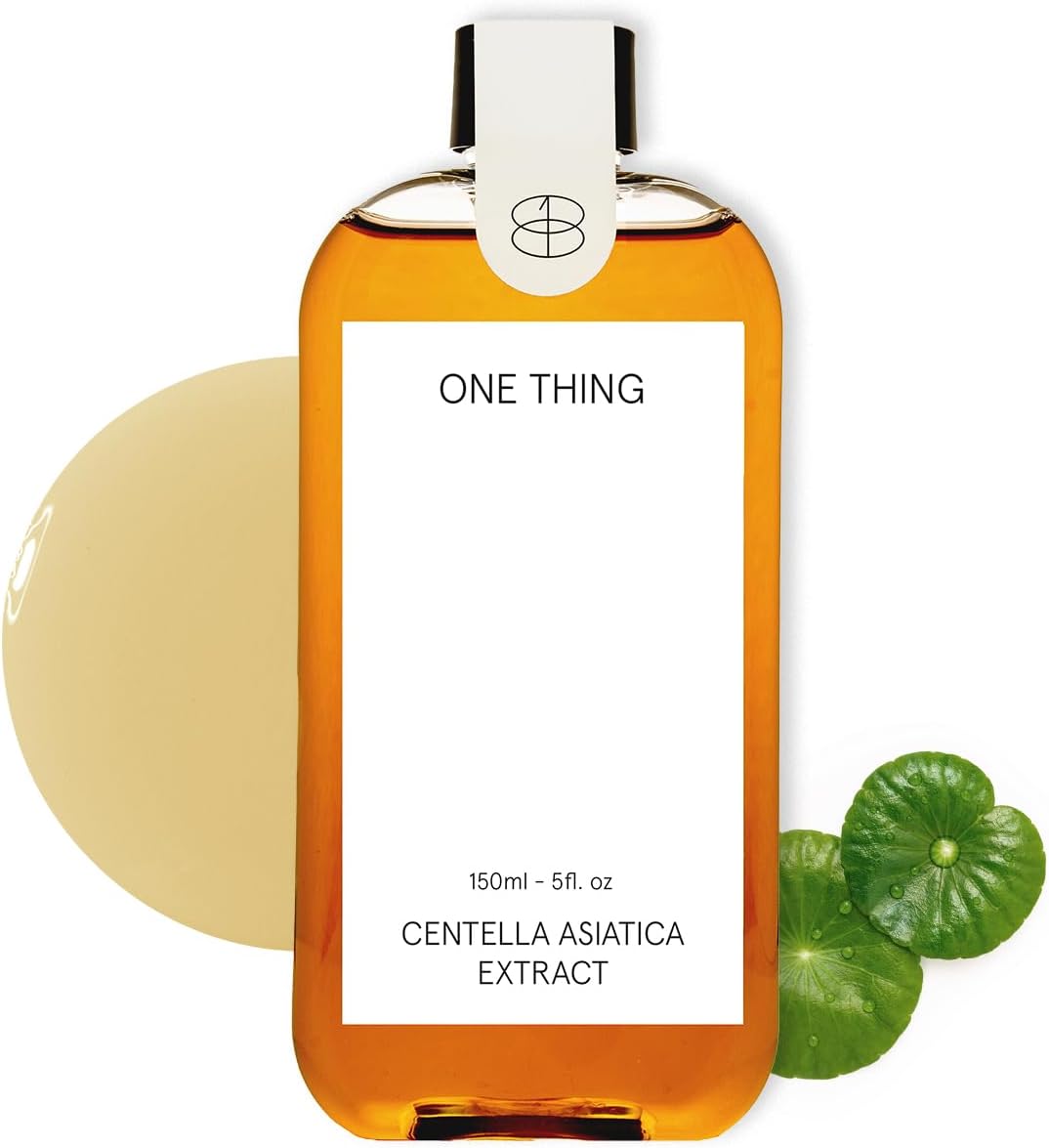 ONE THING Centella Asiatica Extract CICA Toner 5.07 Fl Oz | Hydrating Soothing Facial Extracto for Sensitive Oily Acne Prone Skin, Pure Centella, Redness and Irritation Relief | Vegan Korean Skin Care