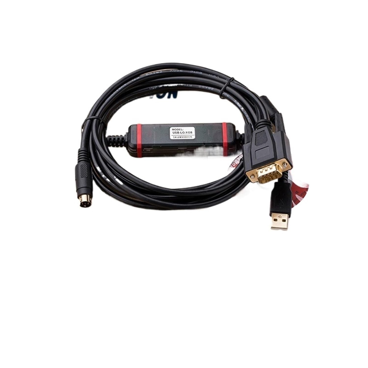 Suitable for LS/LG XP Touch Screen Programming Cable XGB/XBM/K7M Series PLC Data Download Cable(FTDI chip Gold Plated Connector)