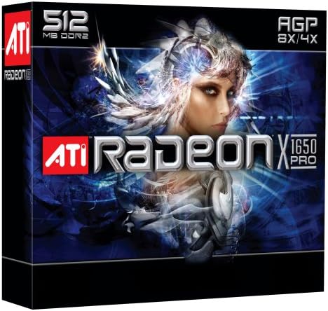 AMD ATI Radeon X1650 Pro 512MB AGP Graphics Card (100-437809)   