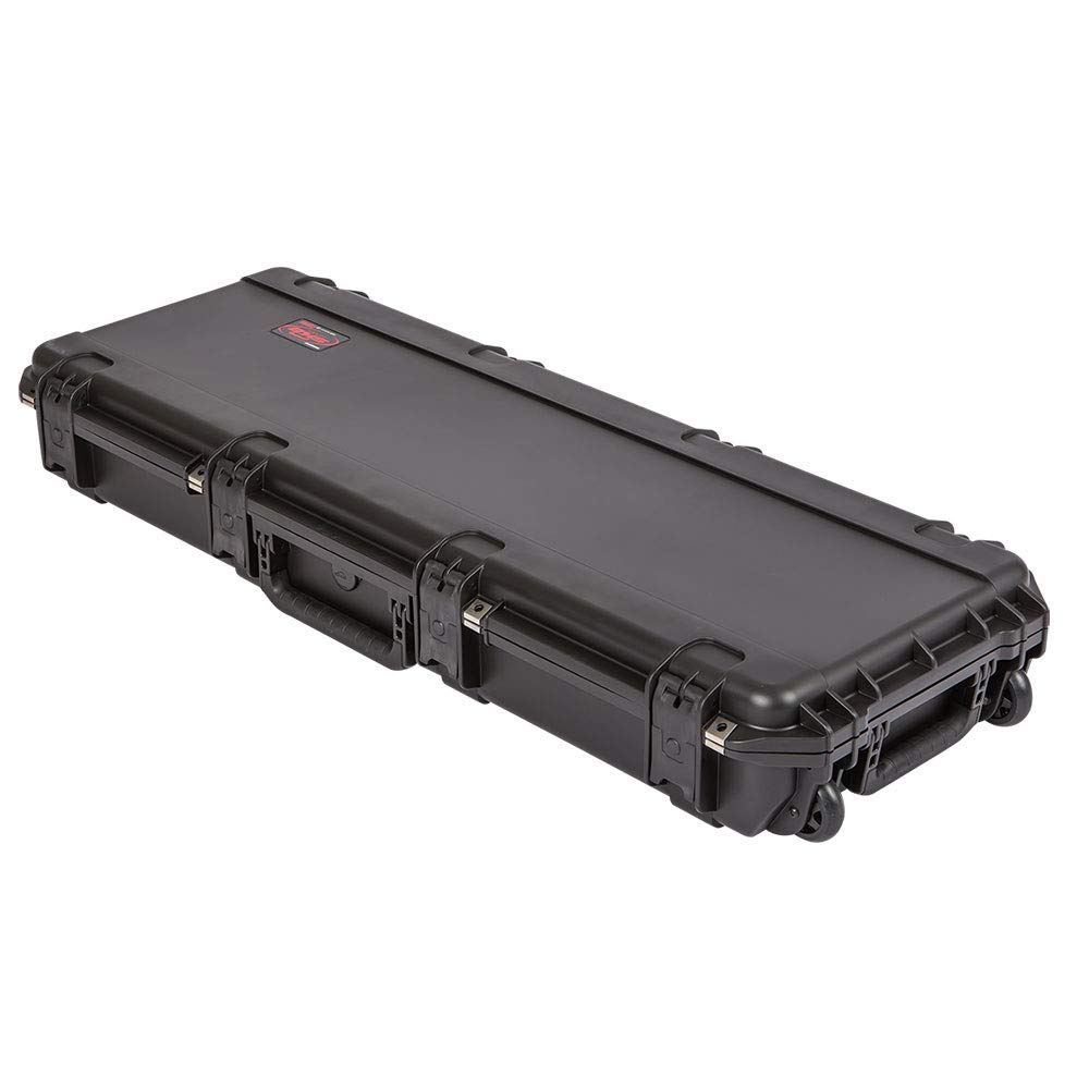 SKB Cases iSeries Mil-Spec AR Hard Exterior Waterproof Single Long Rifle Case,Black,42.5 x 14.5 x 5.5,3I-4214-5B-L