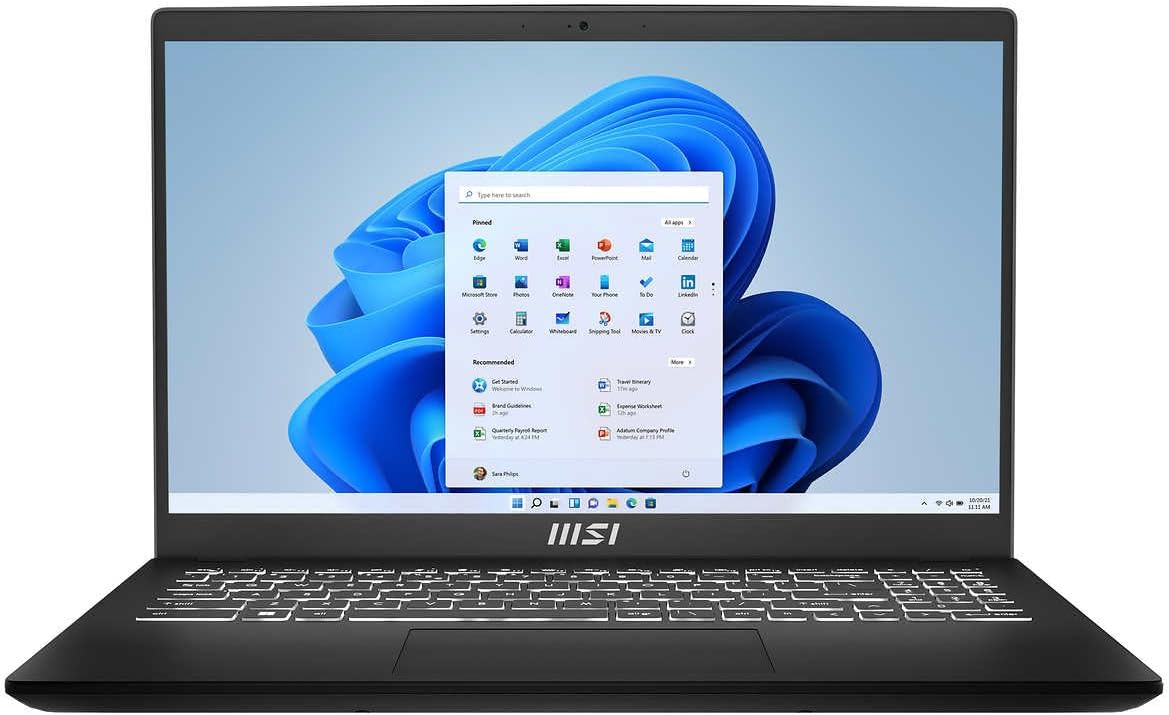 MSI Modern 15 Laptop: 13th Gen Core i9-13900H, 32GB RAM, 1TB SSD, 15.6″ Full HD IPS Display, Backlit Keyboard, Windows 11