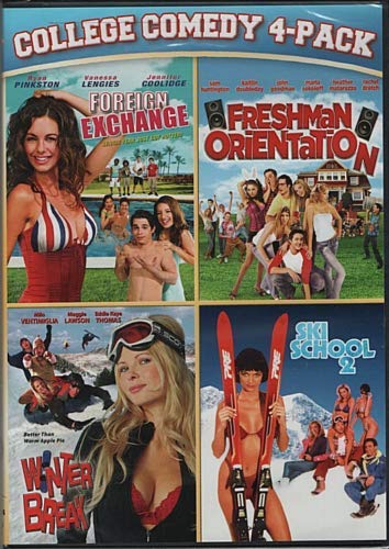 College Comedy 4-Pack – Foreign Exchange, FReshman Orientation, Winter Break, Ski SChool 2