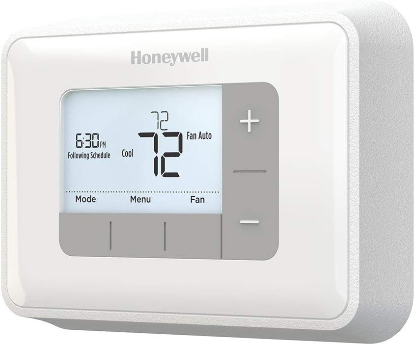 Honeywell Home Home RTH6360D1002 Programmable Thermostat, 5-2 Schedule, 1-Pack, White