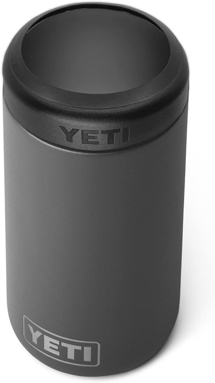 YETI Rambler 16 oz. Colster Tall Can Insulator for Tallboys & 16 oz. Cans, Charcoal (NO CAN Insert)