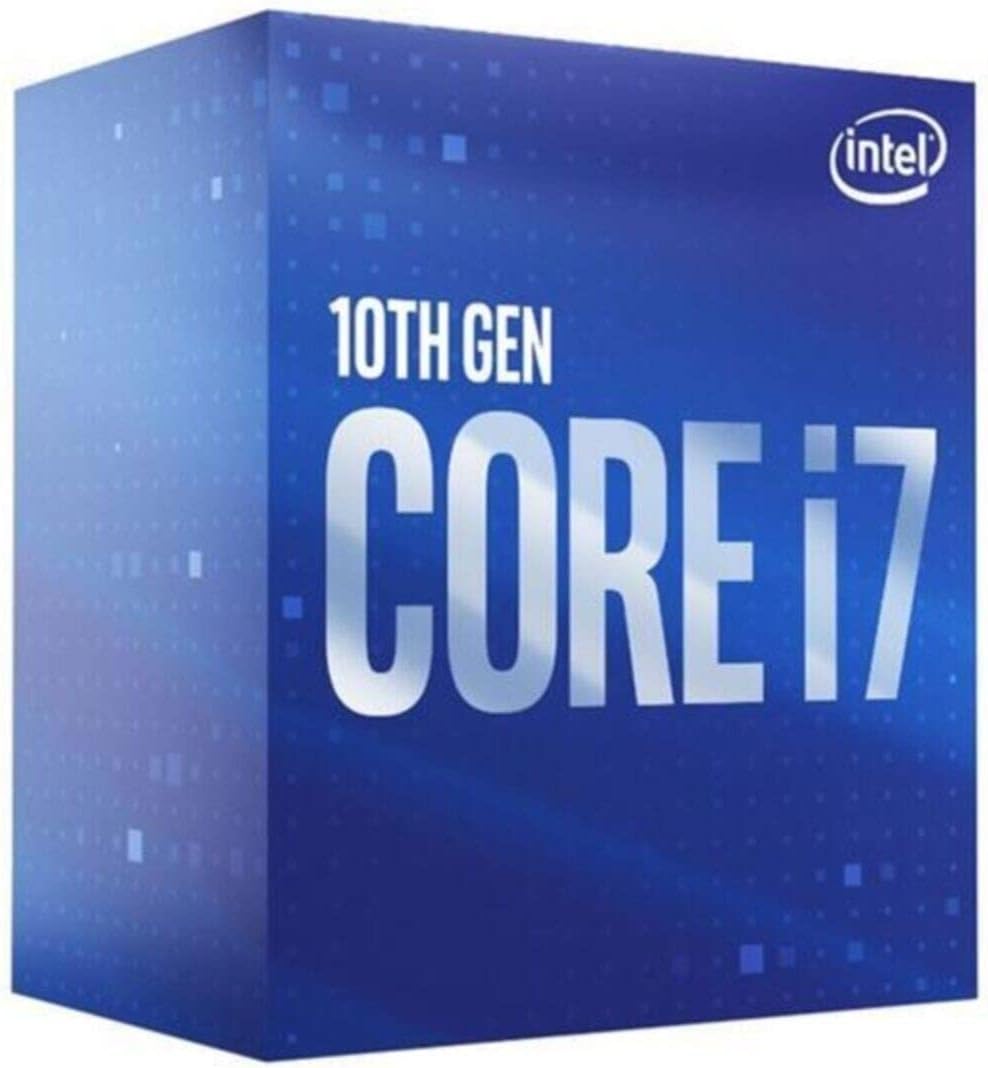 Intel® Core i7-10700F Desktop Processor 8 Cores up to 4.8 GHz Without Processor Graphics LGA1200 (Intel® 400 Series chipset) 65W