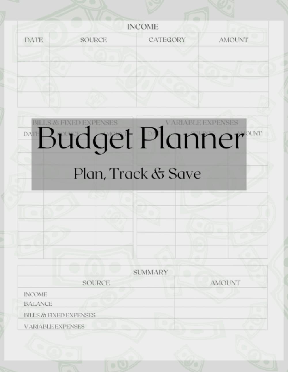 Budget Planner – Plan, Track, & Save | Expense, Bill, Savings Tracker: 24-Month Budget Planner