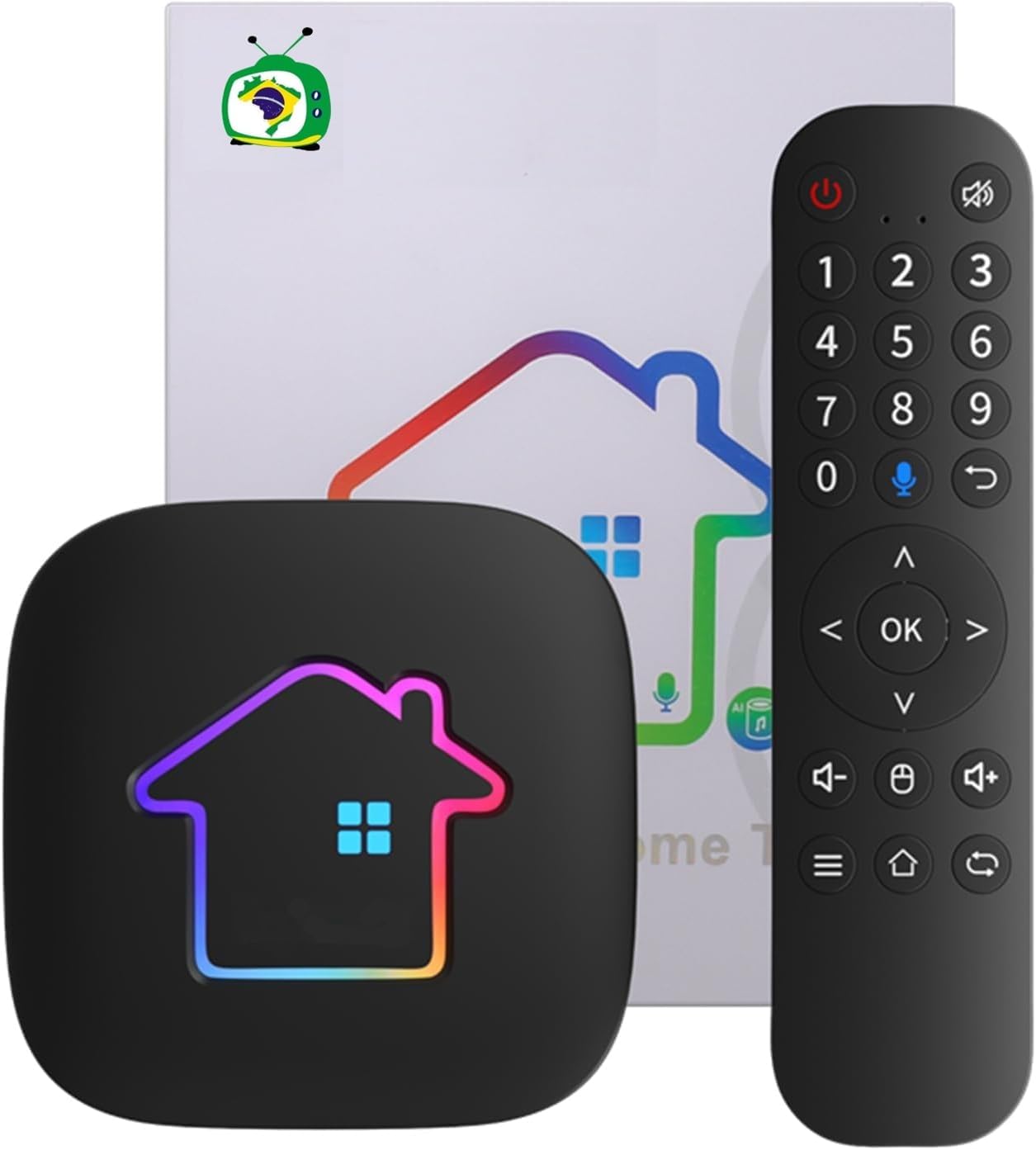 2024 H8 Brazil TV with Voice Remote Control HDTV Brazil Tv New Version 2GRAM+16GROM 4K Ultra HD WiFi 2.4&5G Bluetooth 5.0 – Supports Alexa – Fast_Delivery