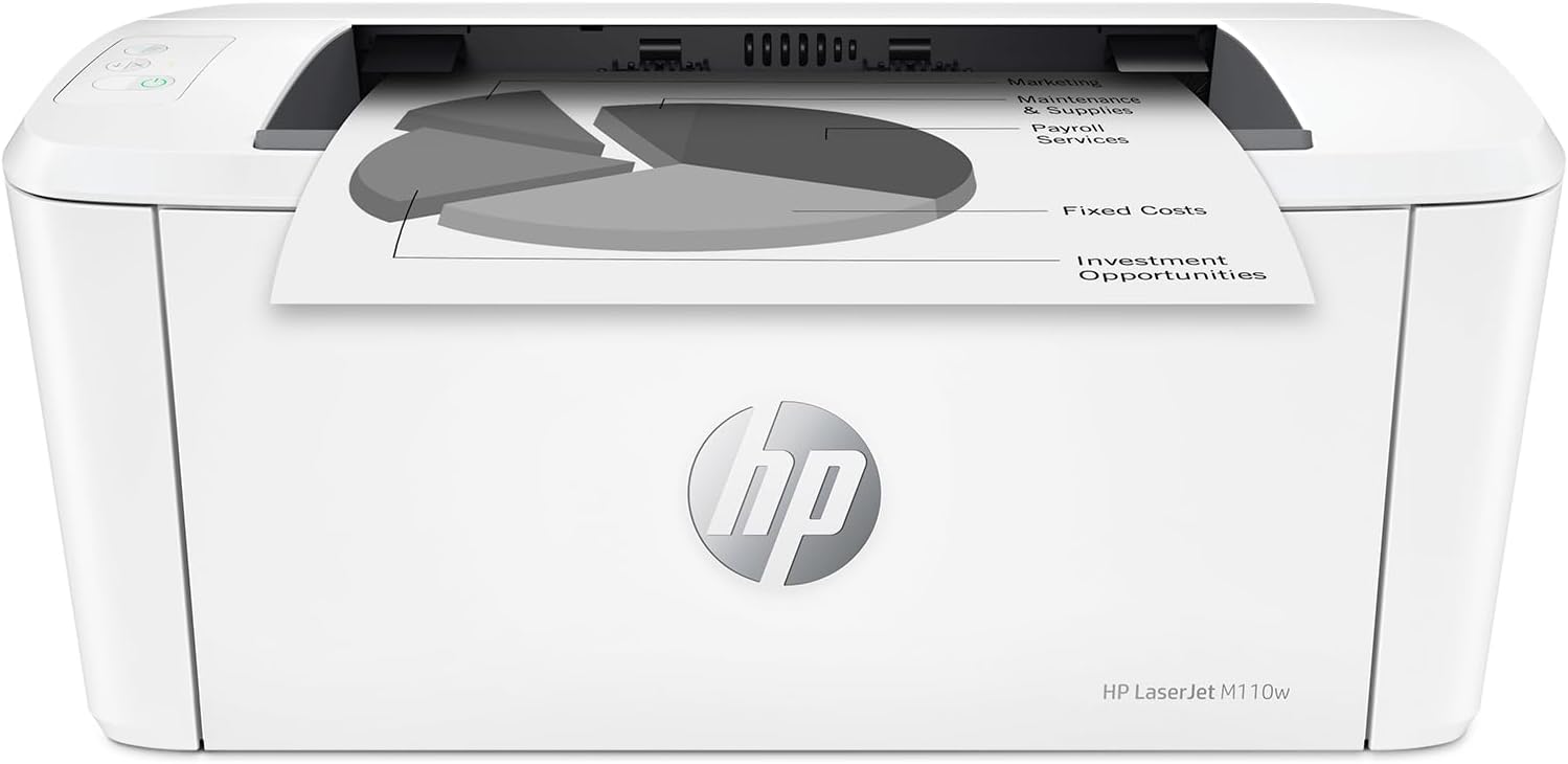 HP LaserJet M110w Wireless Printer, Print, Fast speeds, Easy setup, Mobile printing, Best for small teams