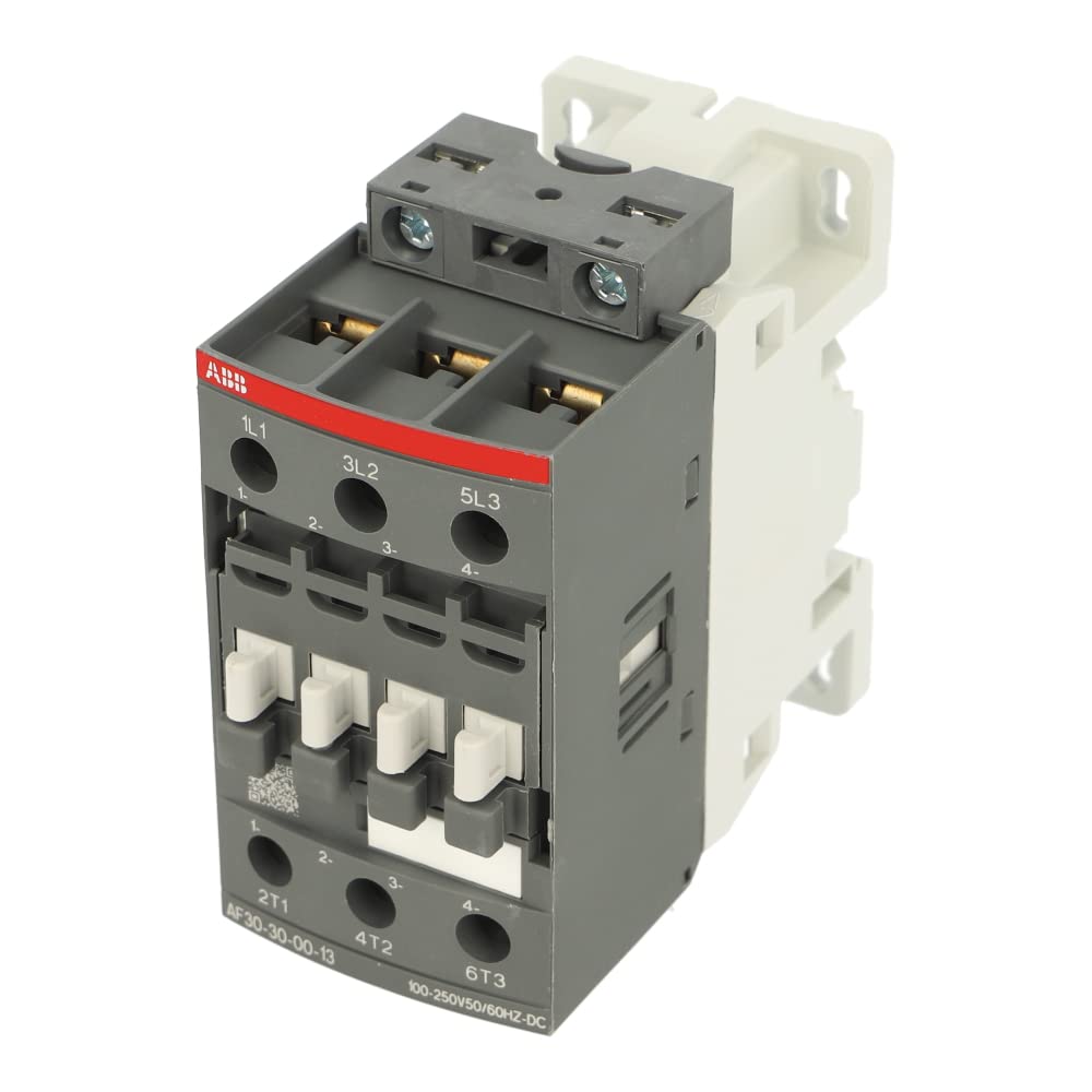 1SBL277001R1300 | AF30-30-00-13 | ABB AF30-30-00-13 CONTACTOR 3P 15KW 32A AC3, Coil 100-250V50/60HZ 100-250VDC