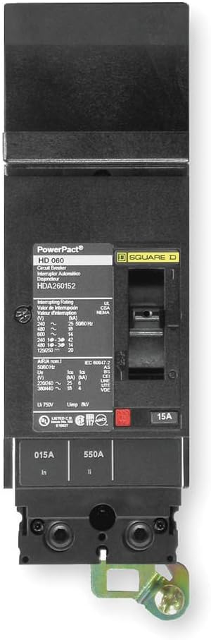 SCHNEIDER ELECTRIC HGA260304 Molded Case Circuit Breaker 600-Volt 30-Amp Electrical Box