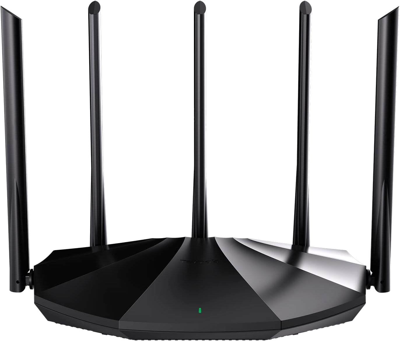 Tenda WiFi 6 Router for Home, AX1500 Dual Band Gigabit Router for Wireless Internet, Long Range Coverage with 5 * 6dBi High-Gain Antennas, 4 Gigabit Ports, Support WPA3, IPv6, Parental Control(RX2Pro)