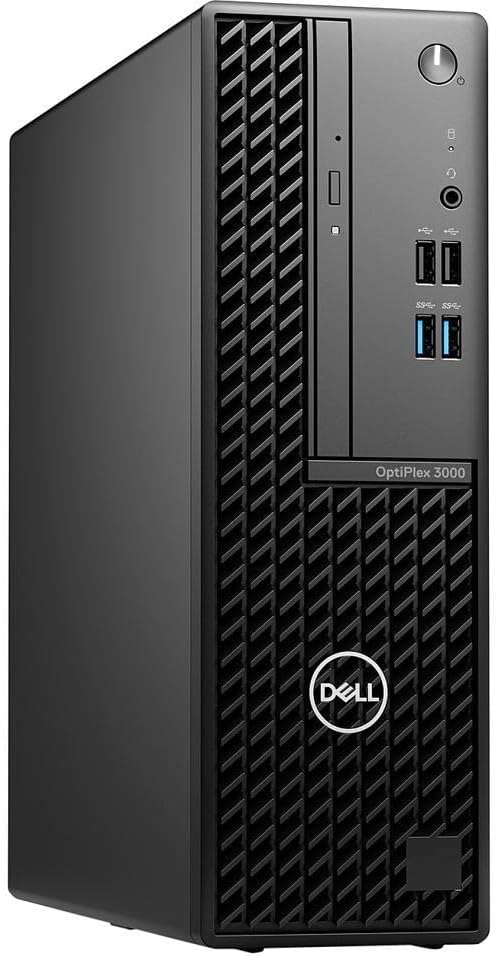 Dell OptiPlex 3000 Small Form Factor with 12th Gen Intel Core i5-12500 | 256GB SSD | 16 GB Memory | Windows 11 Pro License Included, Black