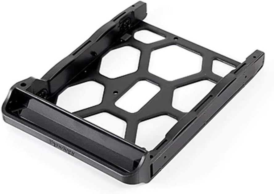 Synology Tablet Hard Drive (Type) D7 Cable Management/for Unit (16.4 cm 12 cm 2.75 cm) Black, Disk Tray Type D7