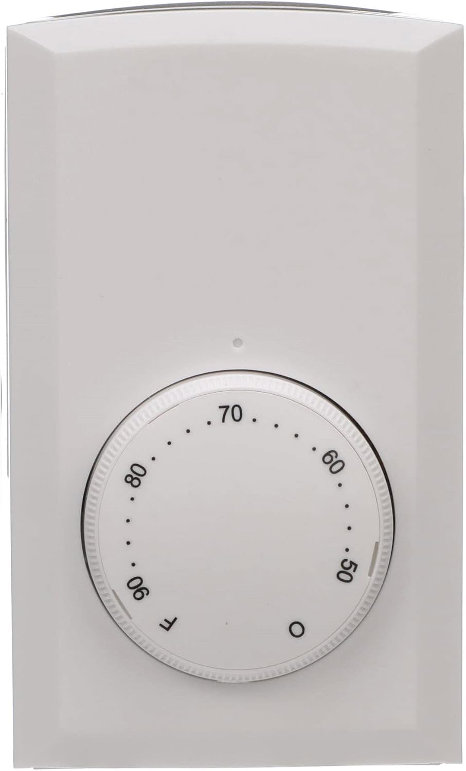 Cadet T5 Series Mechanical Wall Thermostats Double Pole Non-Programmable (Model: T522-W, Part: 72866), 22 Amp, 120/240 or 208 Volt, White