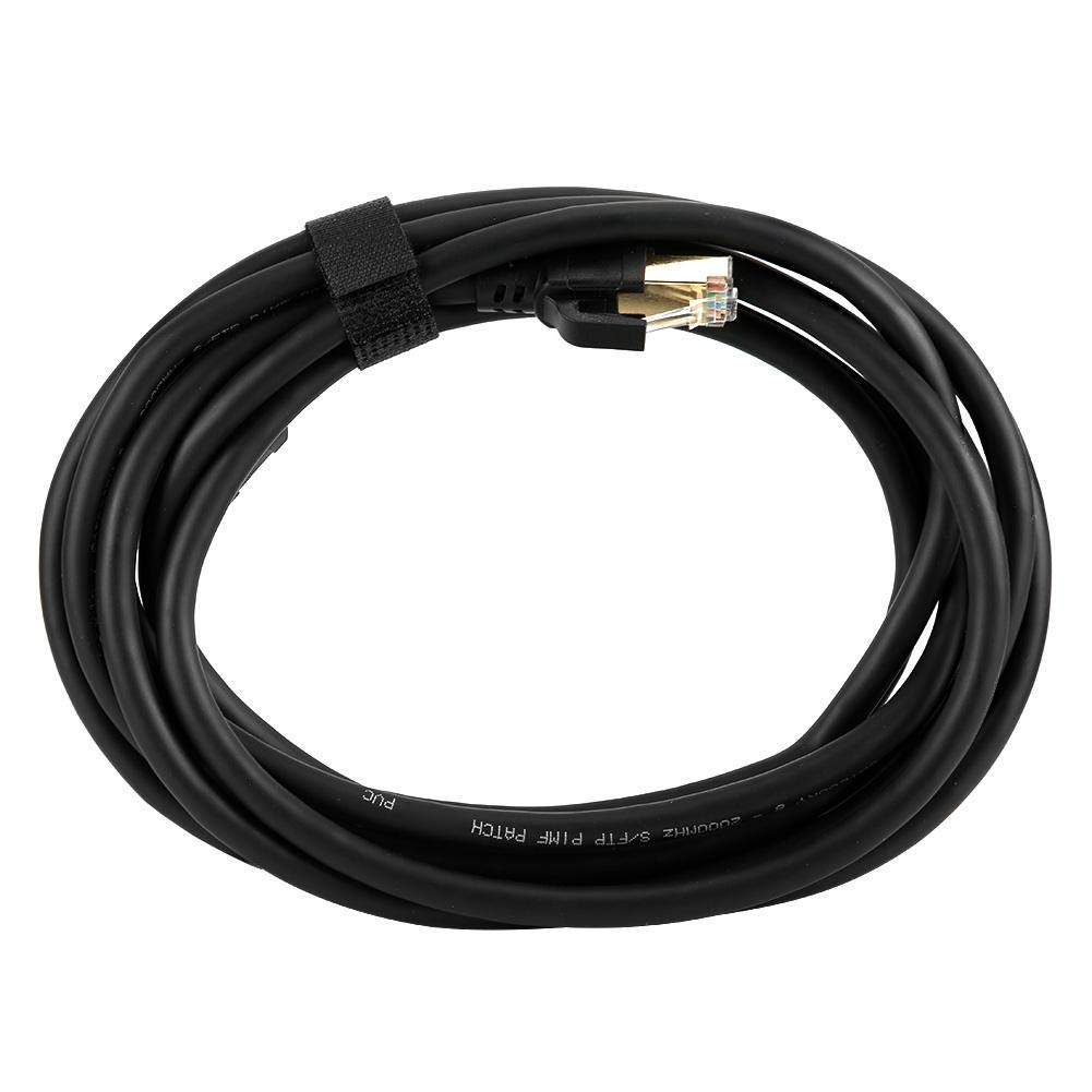 Valentine’s Day Carnival Black Lan Cable, Ethernet Patch , Smart Home Cloud Computing Data Centers for Server Applications(15 meters)