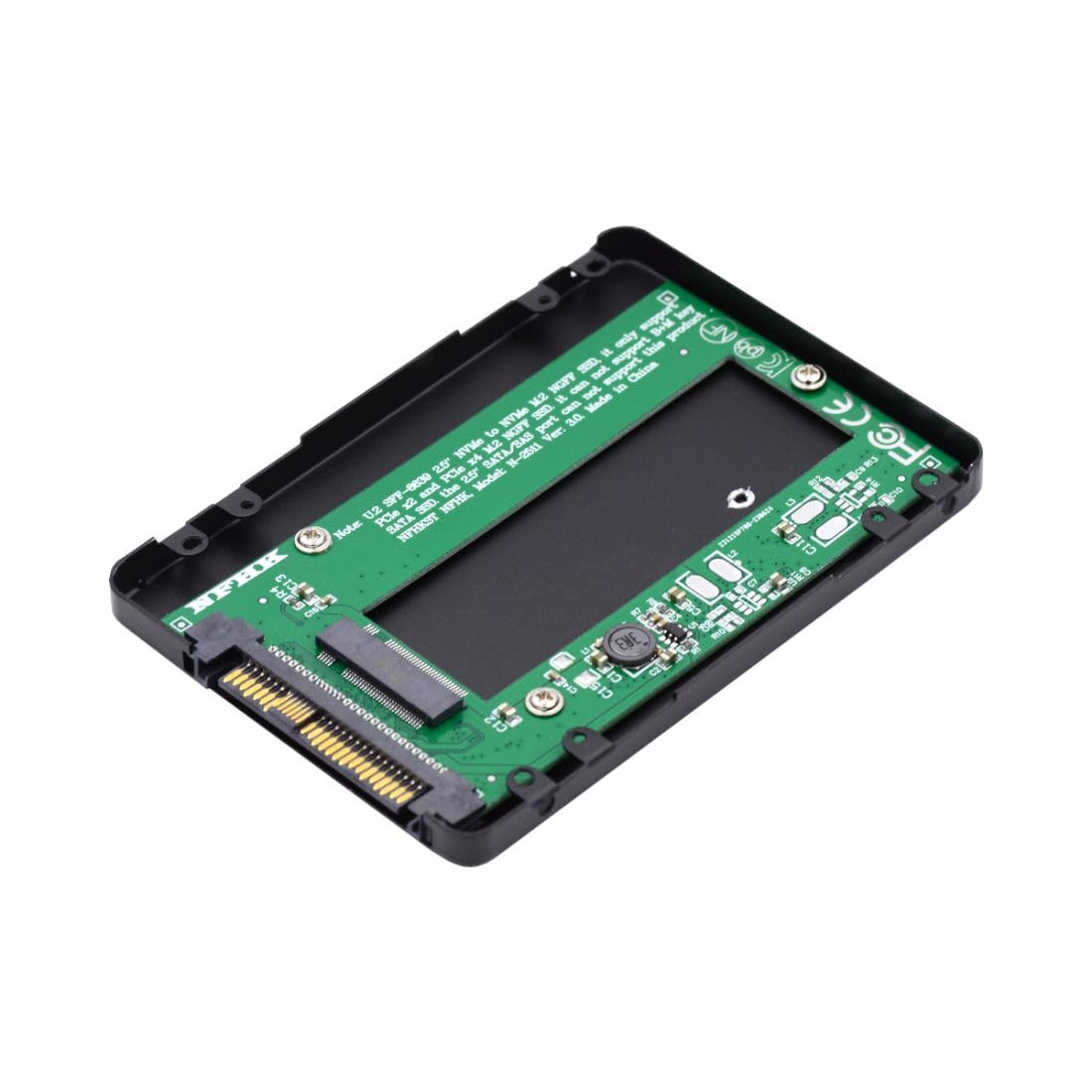 CHENYANG SFF-8639 NVME U.2 to NGFF M.2 M-Key PCIe SSD Case Enclosure for Mainboard PCI-E 4X SSD 750 p3600 p3700