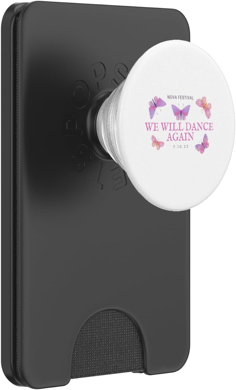 We Will Dance Again Butterflies Design Nova Festival PopSockets PopWallet for MagSafe