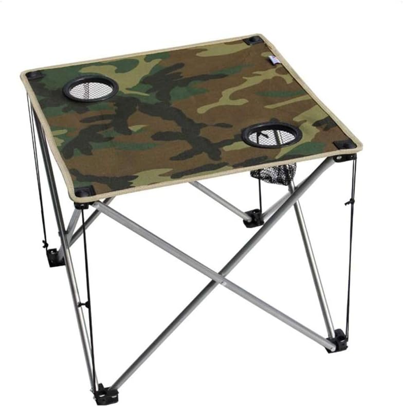 VejiA Outdoor Folding Table, Portable Self-Driving Car Leisure Table, Camping Picnic, Oxford Cloth