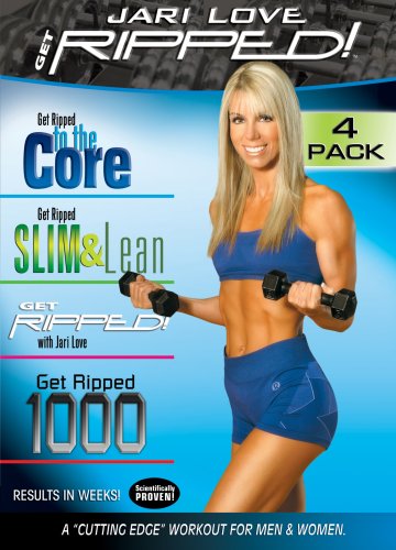 Jari Love: Get Ripped 4-Pack, Includes Get Ripped, Ripped to the Core, Ripped 1000, Slim & Lean [DVD]