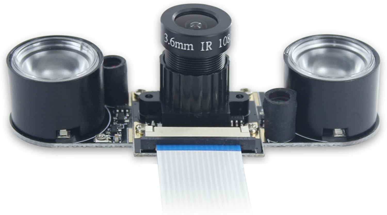 5MP OV5647 Camera Module Adjustable-Focus Webcam Night-Vision Module Board 1080P for 2/4/3B+