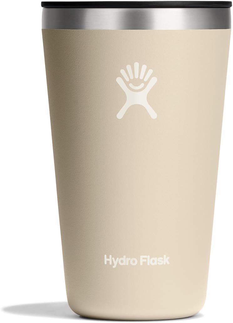 Hydro Flask All Around Stainless Steel Tumbler with Lid and Double-Wall Vacuum Insulation