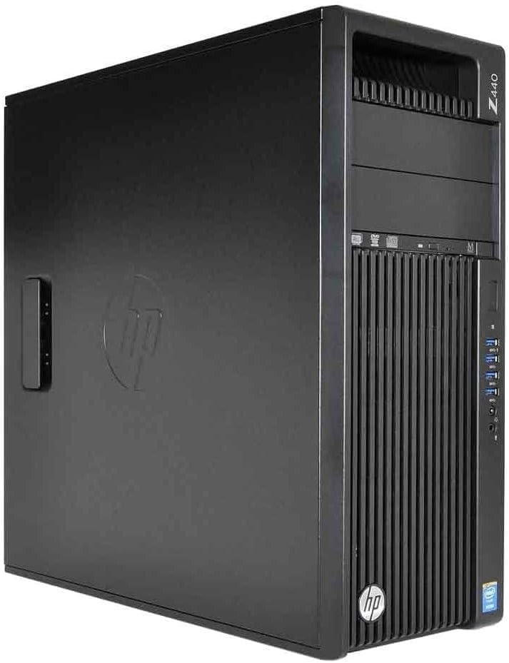 HP Z440 Business WorkStation Desktop PC: Intel Xeon E5-1630 v3, 2TB HDD, 32 GB DDR4, NVIDIA Quadro K420, DVD-RW, Windows 10 Pro (Renewed)