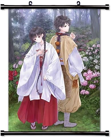 Red Data Girl Anime Fabric Wall Scroll Poster (16 x 22) Inches. [WP] Red-12