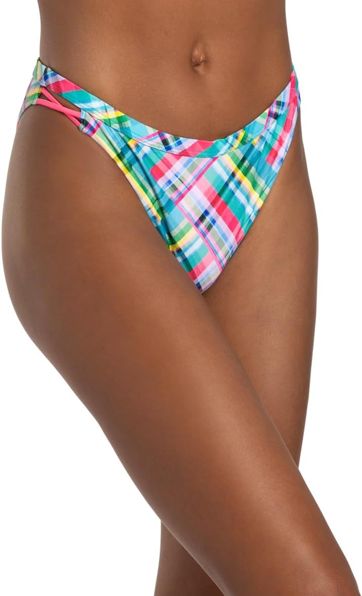 Sporti Hydrolast Women’s Bikini Bottoms for Swimming,Surfing,Quick-Drying, Chlorine Proof,Printed Cheeky,Soft & Comfy Suit