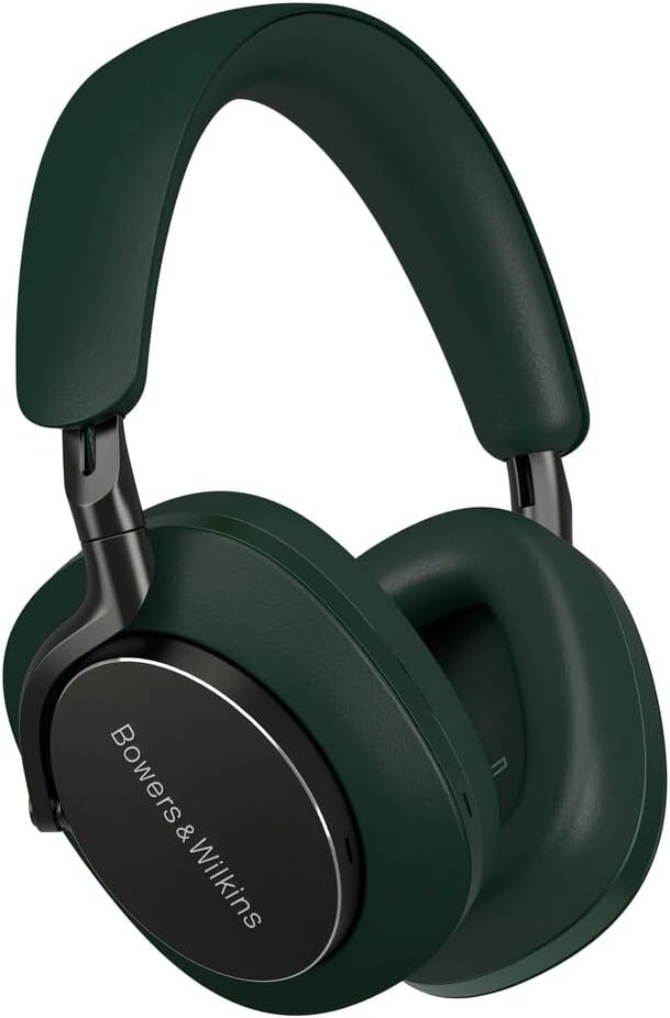 Bowers & Wilkins Limited Edition Px8 Over-Ear Wireless Headphones, Advanced Active Noise Cancellation, Luxurious Materials, 30-Hour Battery Life, 15-Min Quick Charging, Dark Forest