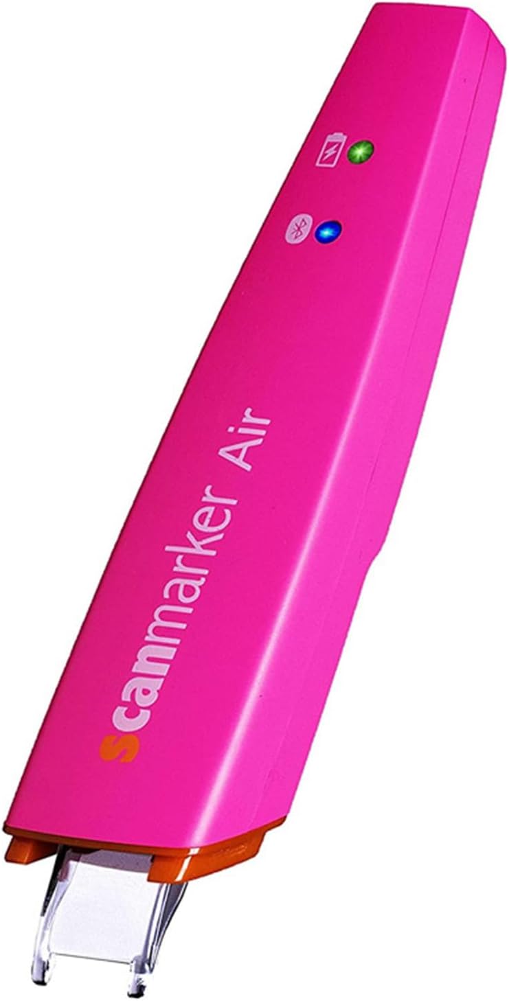 Scanmarker Air Pen Scanner & Translator Pen | Electronic Translation Pen & Smart Reading Pen for Dyslexia, Students & Professionals – Compatible with Mac, Windows, iOS & Android (Pink)