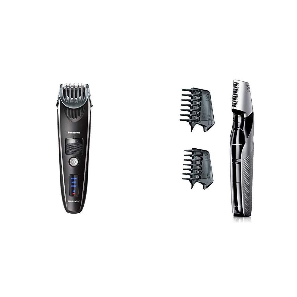 Panasonic Arc5 wet/Dry Electric Shaver & Trimmer for Men, 16-D Flexible Pivoting Head & Auto Cleaninwith WES9032P Men’s Electric Razor Replacement Inner Blade & Outer Foil Set