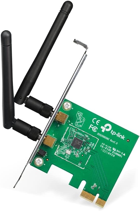 TP-Link N300 PCIe WiFi Card (TL-WN881ND), Wireless network Adapter card for PC