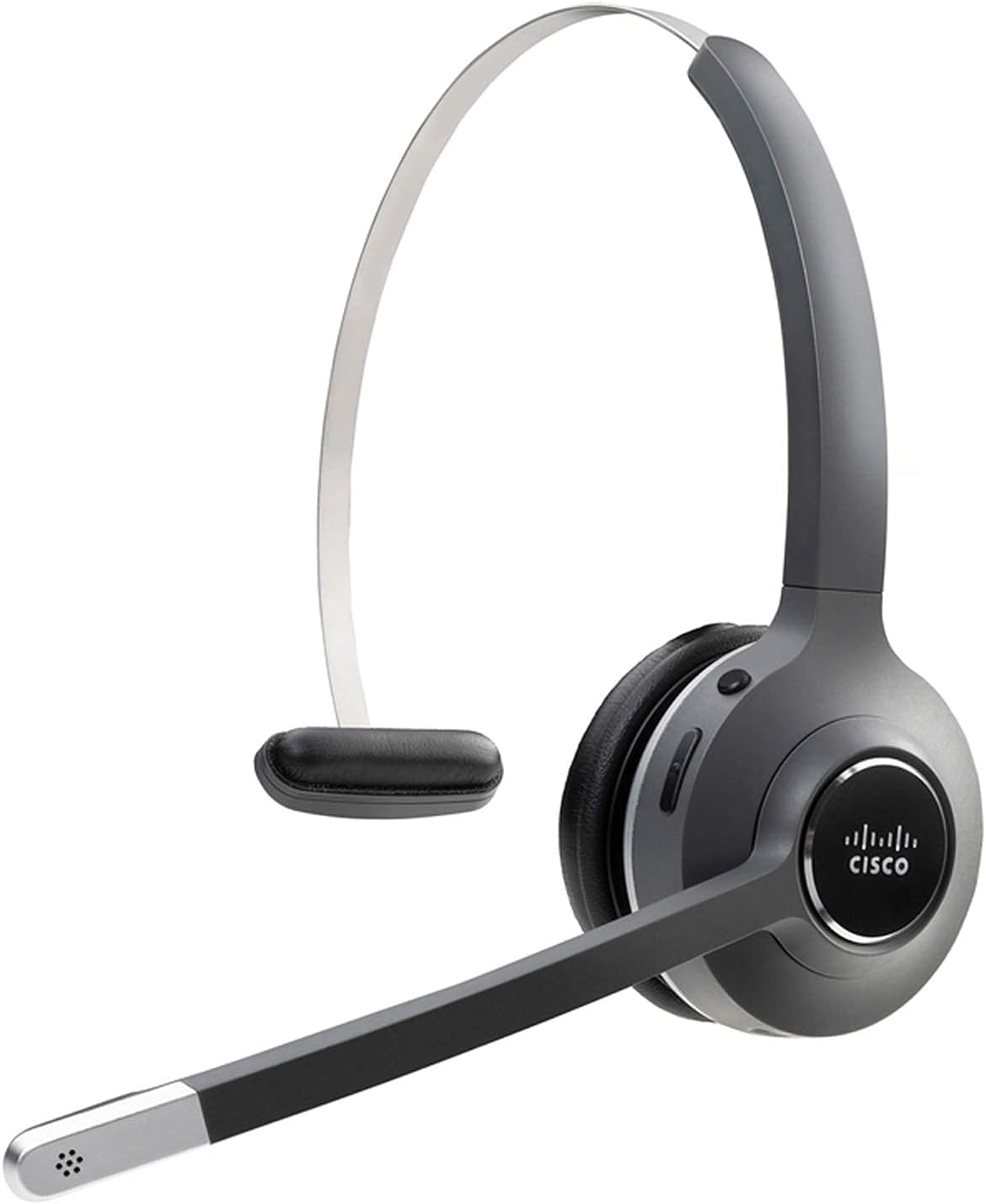 Cisco Headset 561, Wireless Single On-Ear Digital Enhanced Cordless Telecommunications Headset with Standard Base for US & Canada, Charcoal (CP-HS-WL-561-S-US=) (Renewed)