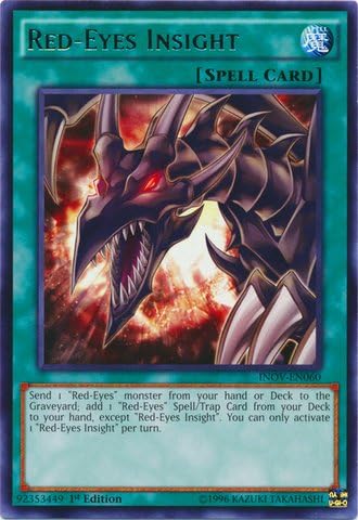 YU-GI-OH! – Red-Eyes Insight (INOV-EN060) – Invasion: Vengeance – 1st Edition – Rare