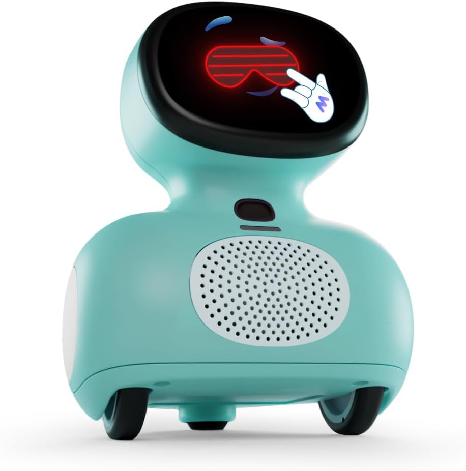 Miko Mini with 30 Days Free Miko Max: AI Robot for Kids | Fosters STEAM Learning & Education | Packed with Games, Dance, Singing | Child-Safe Conversational Learning | Ideal Gift for Boys & Girls 5+