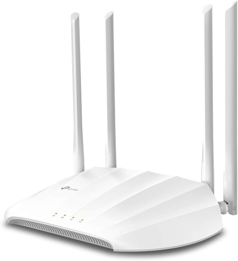 TP-Link AC1200 Wireless Gigabit Access Point Desktop Wi-Fi Bridge MU-MIMO & Beamforming Supports Multi-SSID/Client/Range Extender Mode 4 Fixed Antennas Passive PoE Powered (TL-WA1201)