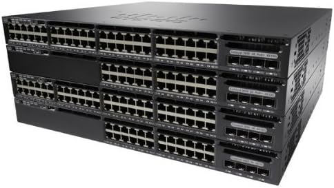 Cisco WS-C3650-48FS-E Catalyst 3650 48-Port PoE+ Ethernet Switch (Renewed)