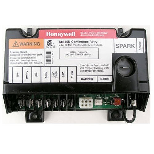 Replacement for Honeywell Furnace Integrated Pilot Module Ignition Control Circuit Board S8600M