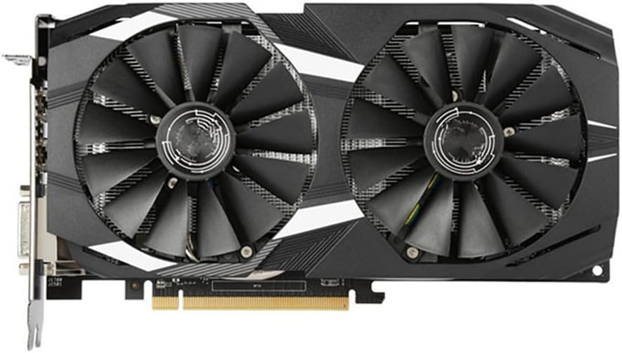 XUANMO AMD Radeon RX590 8GB Gpu 2304sp 256-Bit GDDR5 HDCP Ready CrossFireX Computer Graphics Video Card PCIe 3.0 ×16 1340MHz Base Clock video gaming amd graphics card