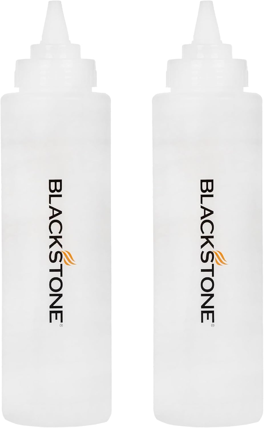 Blackstone 5071 32 oz Plastic Squeeze Bottle Set with Twisting Lids, 2-Pack