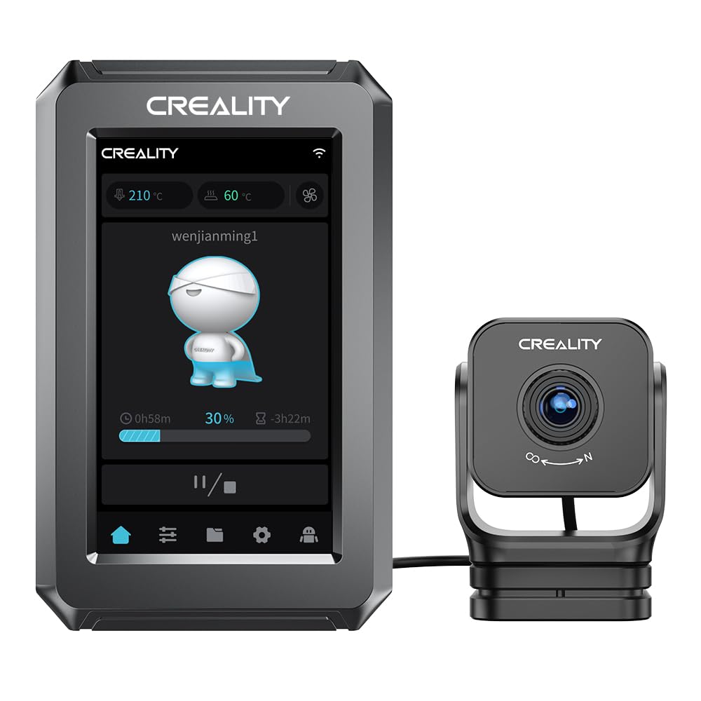 Creality Official Nebula Smart Kit (Pad+Camera), High-Speed Printing, Real-Time Remote Monitoring&Recording,Time-Lapse Photography, for Ender 3/3 Pro/3 V2/ 3 V2 Neo/Ender 3 V3 SE 3D Printer