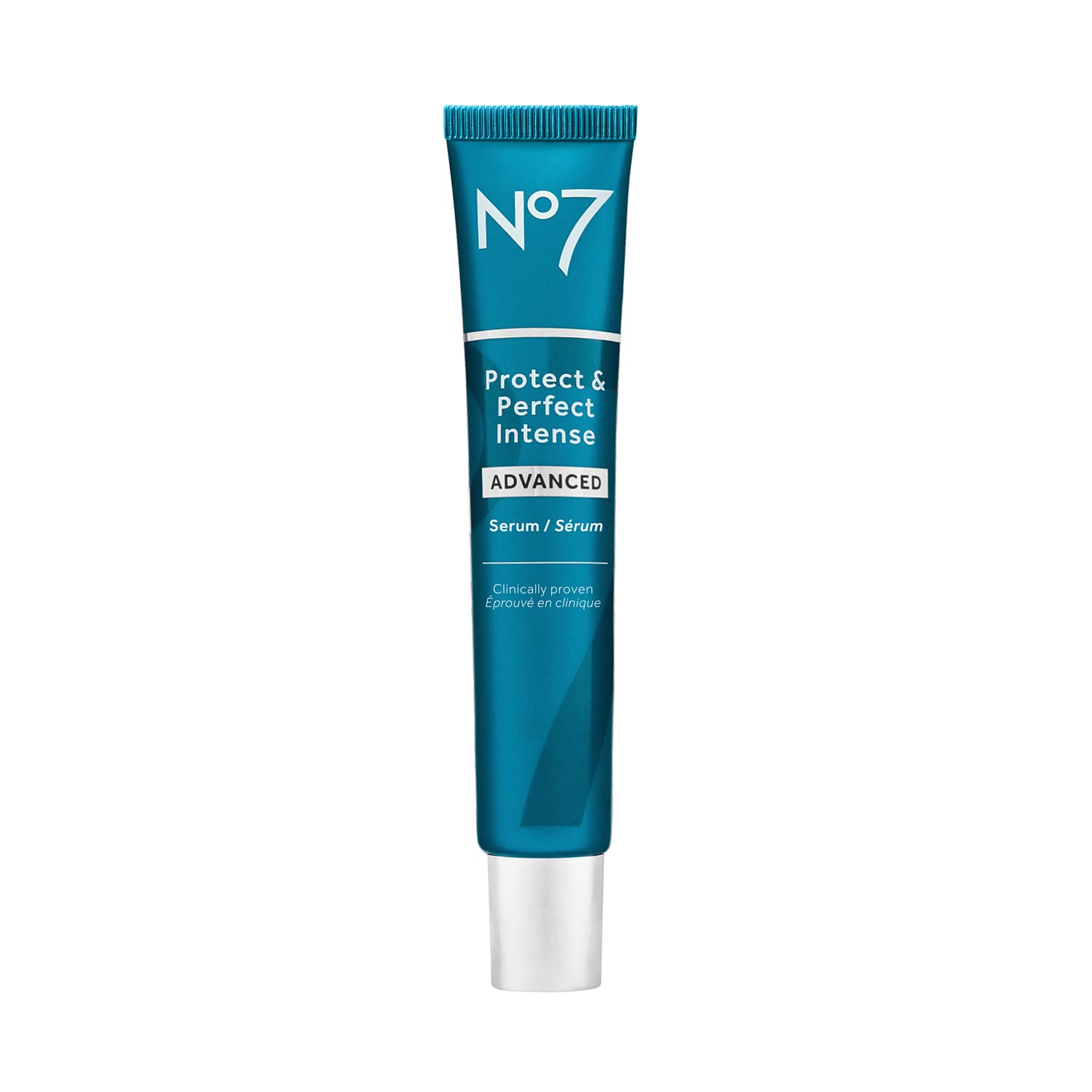 No7 Protect & Perfect Intense Advanced Serum – Anti-Aging Face Serum that Visibly Smoothes & Firms Fine Lines and Wrinkles – Formulated with Hyaluronic Acid and Matrix 3000+ Technology (1.69 Fl Oz)